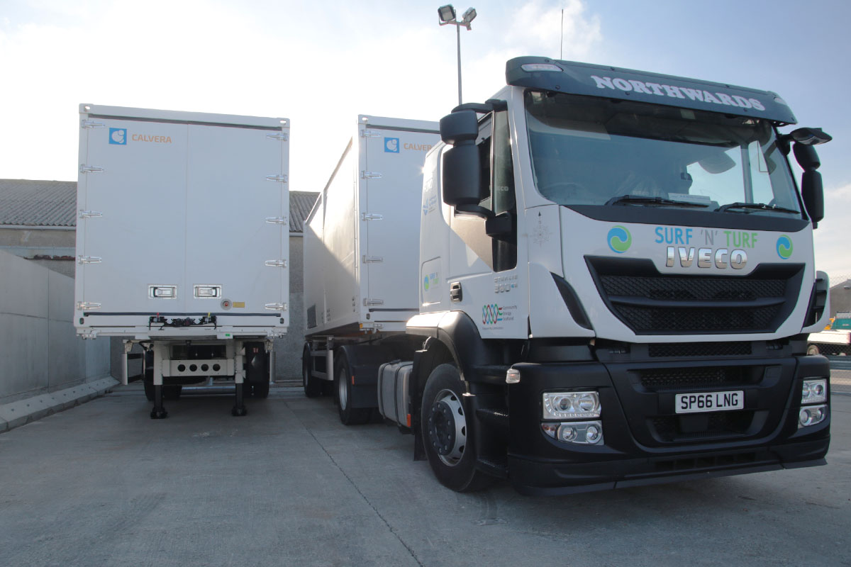 First trailers reach Orkney